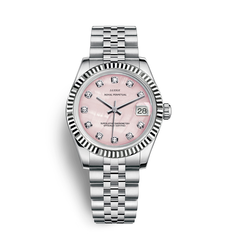 Jewelry Diamond Watches - LGXIGE kryształowe damskie zegarki na bransoletce