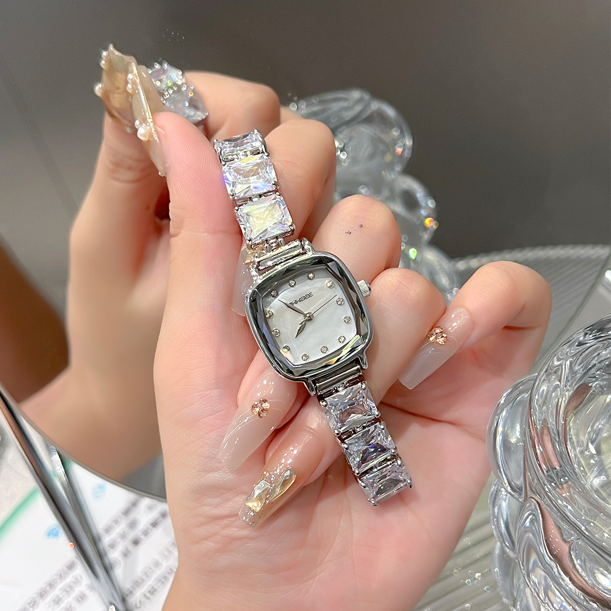 Jewelry Diamond Watches - 2025 wysokiej klasy zegarek damski diamentowe