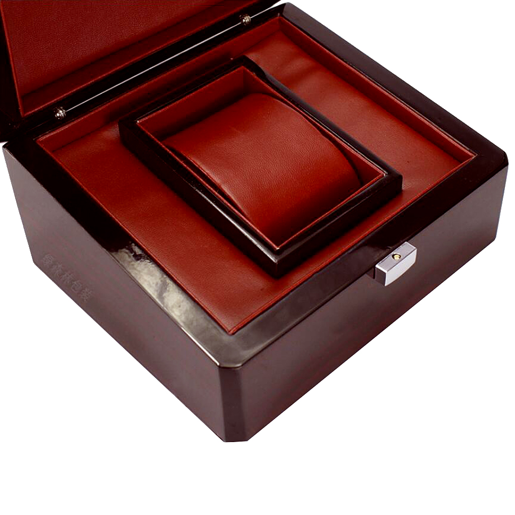 Jewelry Or Watches - Pudełko na zegarki z litego drewna