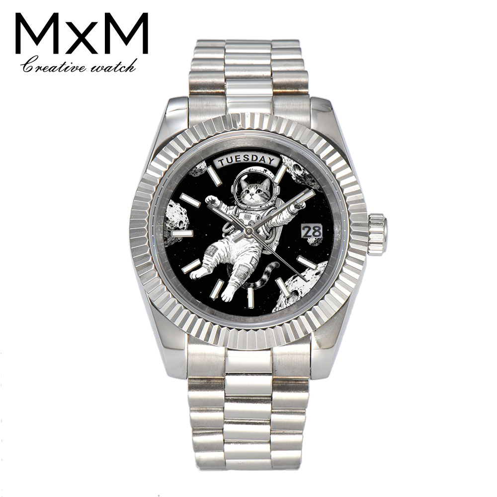 Jewellery Watches - Kreatywny zegarek męski 40mm/36mm Miyota 8285,