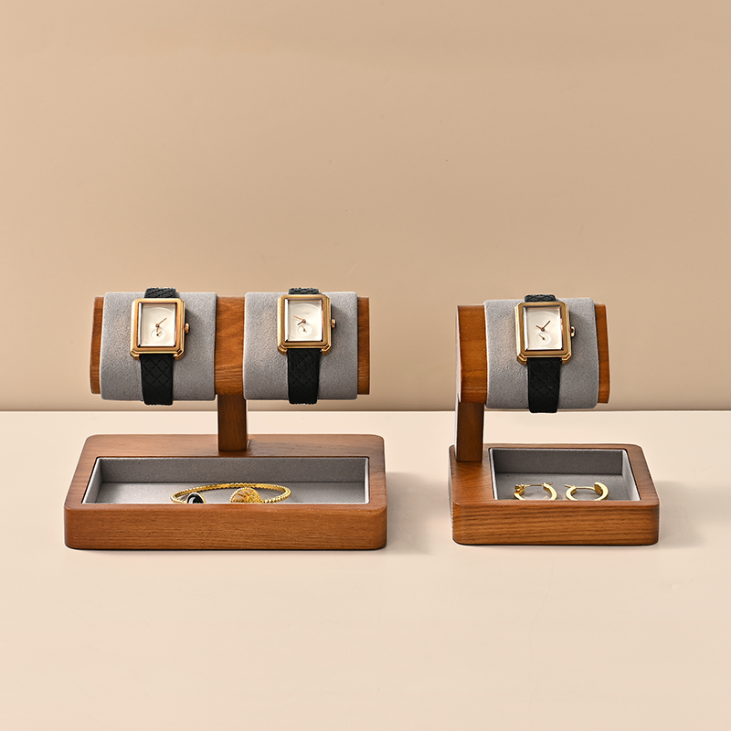 Jewelry Shop Watches - Oirlv 2025 Nowy Drewniany Stojak Ekspozycyjny