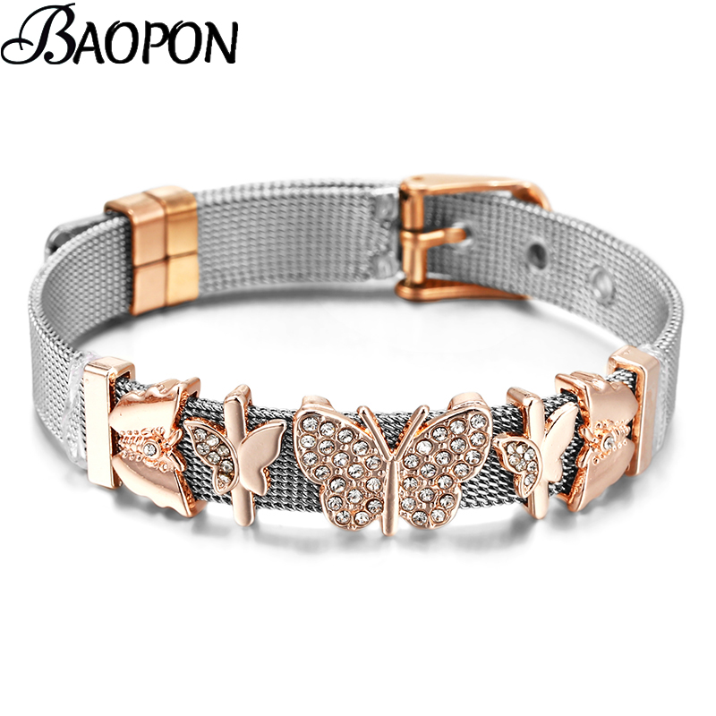 Best Jewelry Watches - Siatkowe bransoletki ze stali nierdzewnej dla