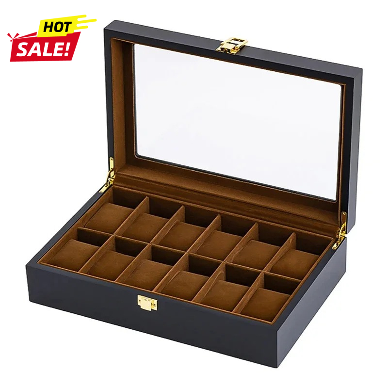 Jewelry Box That Holds Watches - Luksusowe, ręcznie robione drewniane pudełka na