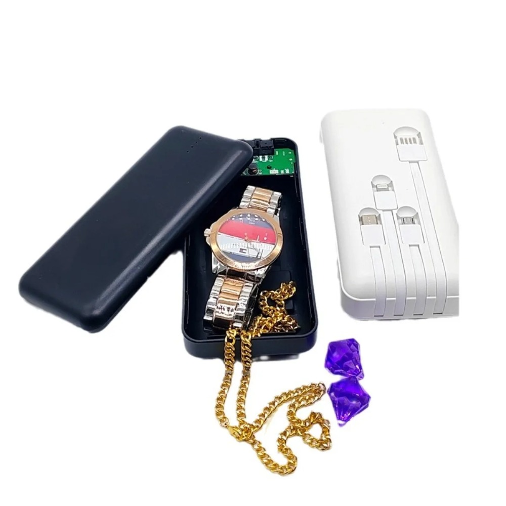 Jewelry Box That Holds Watches - Interesujący przenośny pojemnik w kształcie powerbanku,