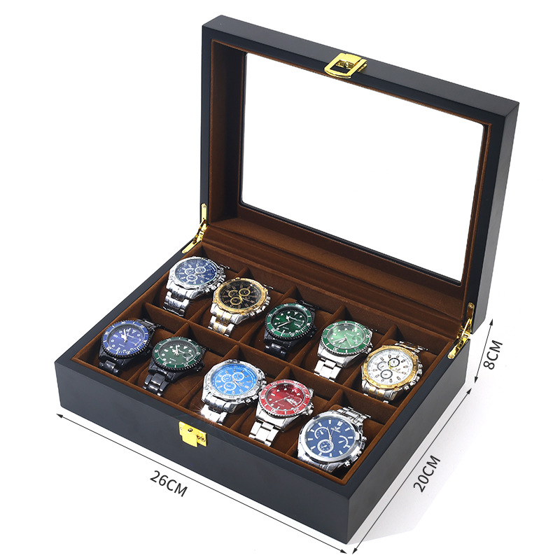 6/10/12 Siatki Luksusowe ręczn – Jewelry Box That Holds Watches recenzja i cena