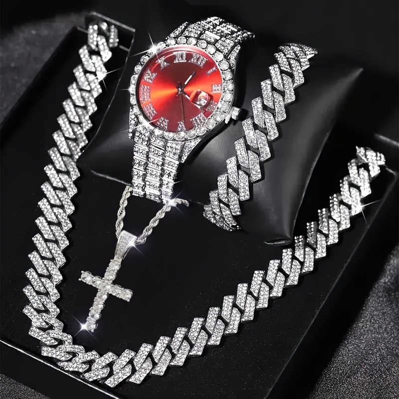 3/4-częściowy zestaw biżuterii – Icebox Jewelry Watches recenzja i cena