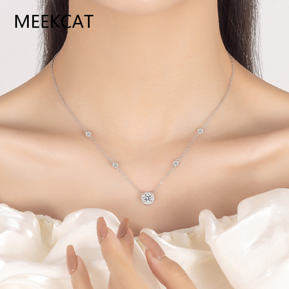 Naszyjniki z moissanitem 1/2/3 – Crystal Choker Necklace recenzja i cena