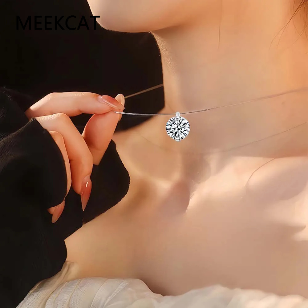 Naszyjnik z moissanitem 0.5-5C – Crystal Choker Necklace recenzja i cena