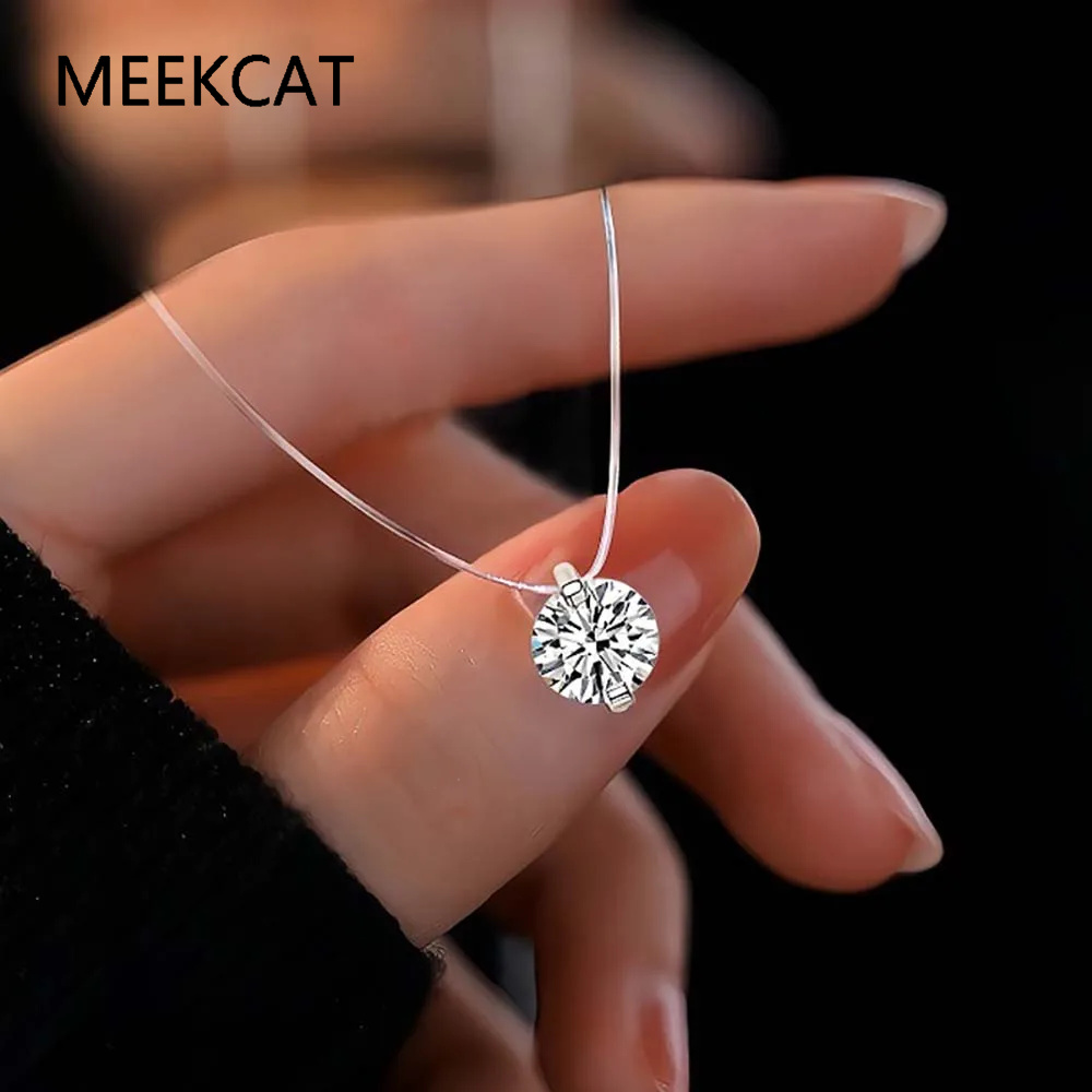 Naszyjnik z moissanitem 0.5-5C – Crystal Choker Necklace recenzja i cena
