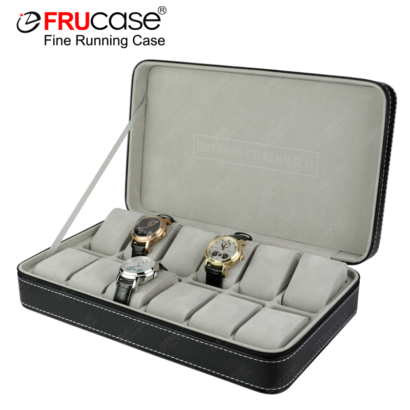 FRUCASE Pudełko na zegarek PU  – Best Jewelry Watches recenzja i cena