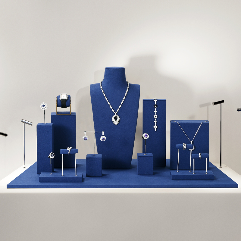 Niebieska biżuteria stojak wys – Jewelry Shop Watches recenzja i cena