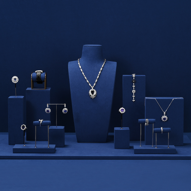 Niebieska biżuteria stojak wys – Jewelry Shop Watches recenzja i cena