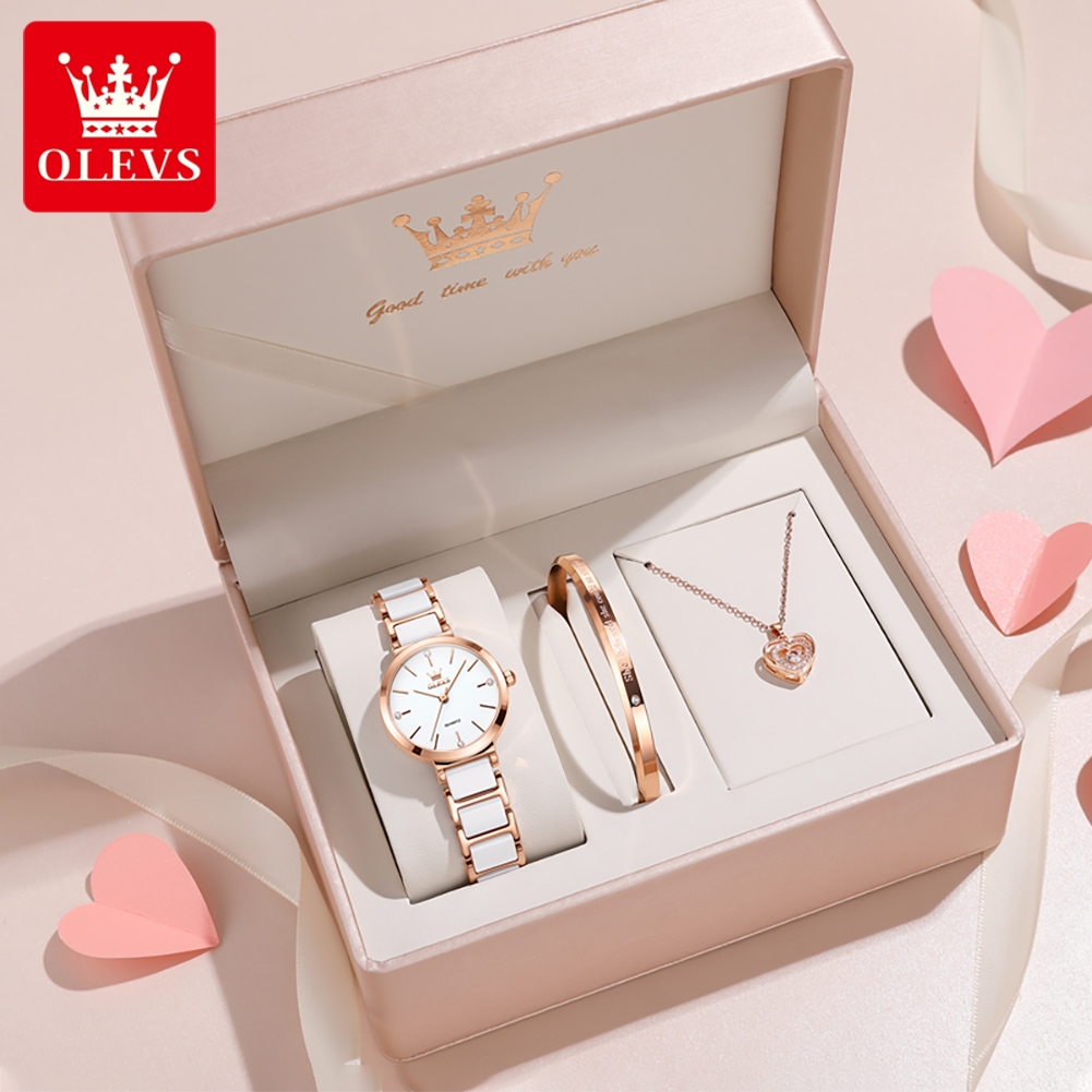 OLEVS Damski Zegarek 5877 Luks – Jewellery Watches recenzja i cena