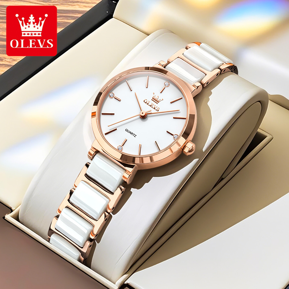 OLEVS Damski Zegarek 5877 Luks – Jewellery Watches recenzja i cena