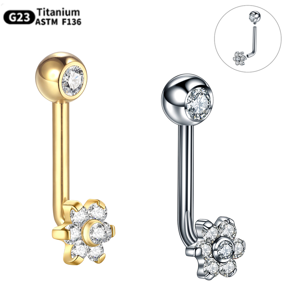 1PC Titanium Christina Piercin – Christina Jewelry & Watches Marguerite Ørestik Forgyldt Sølv recenzja i cena