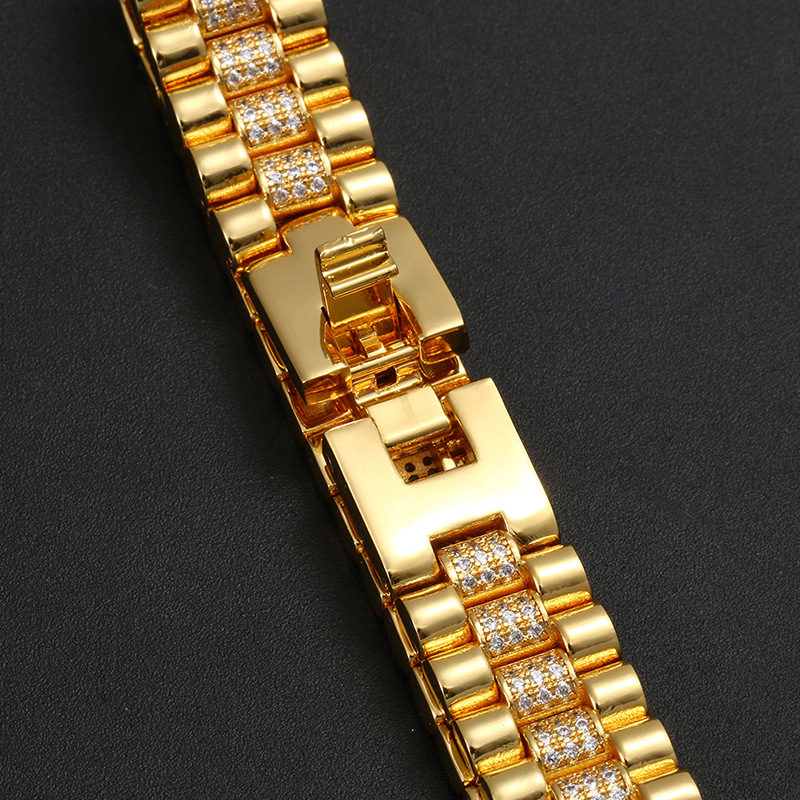 Hip Hop AAA CZ brukowany Bling – Icebox Jewelry Watches recenzja i cena