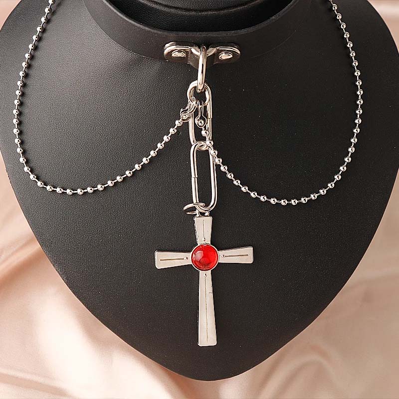 Anime Rosario i wampir czerwon – Crystal Choker Necklace recenzja i cena