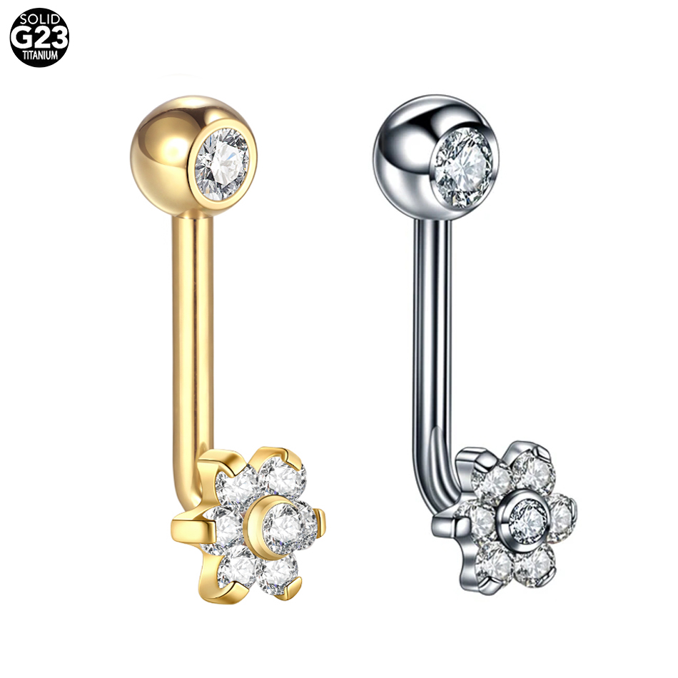 1Pc G23 tytanowy kryształ kwia – Christina Jewelry & Watches Marguerite Ørestik Forgyldt Sølv recenzja i cena