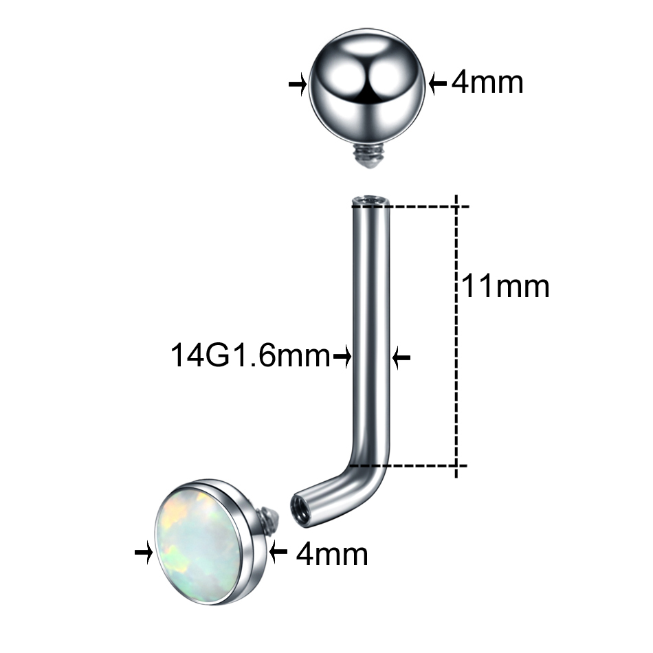 1PC ASTM F136 Titanium Christi – Christina Jewelry & Watches Marguerite Ørestik Forgyldt Sølv recenzja i cena