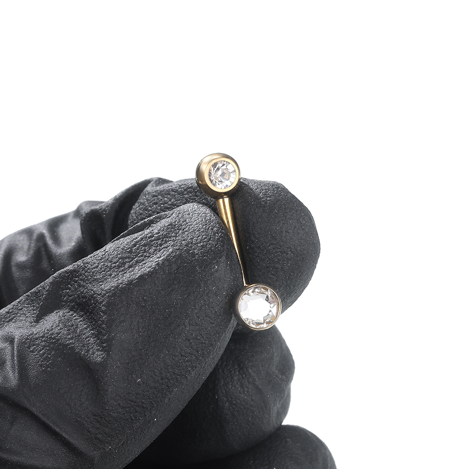 5 sztuk/partia G23 Tytan Chris – Christina Jewelry & Watches Marguerite Ørestik Forgyldt Sølv recenzja i cena