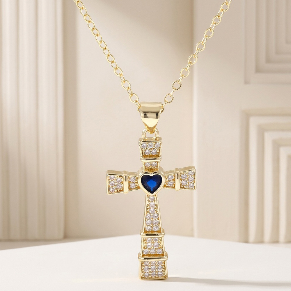 Modny naszyjnik z zawieszką w  – Crystal Choker Necklace recenzja i cena