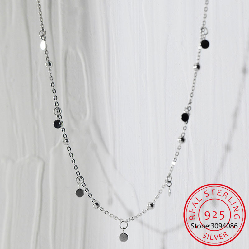 925 Sterling Silver Delicate J – Crystal Choker Necklace recenzja i cena