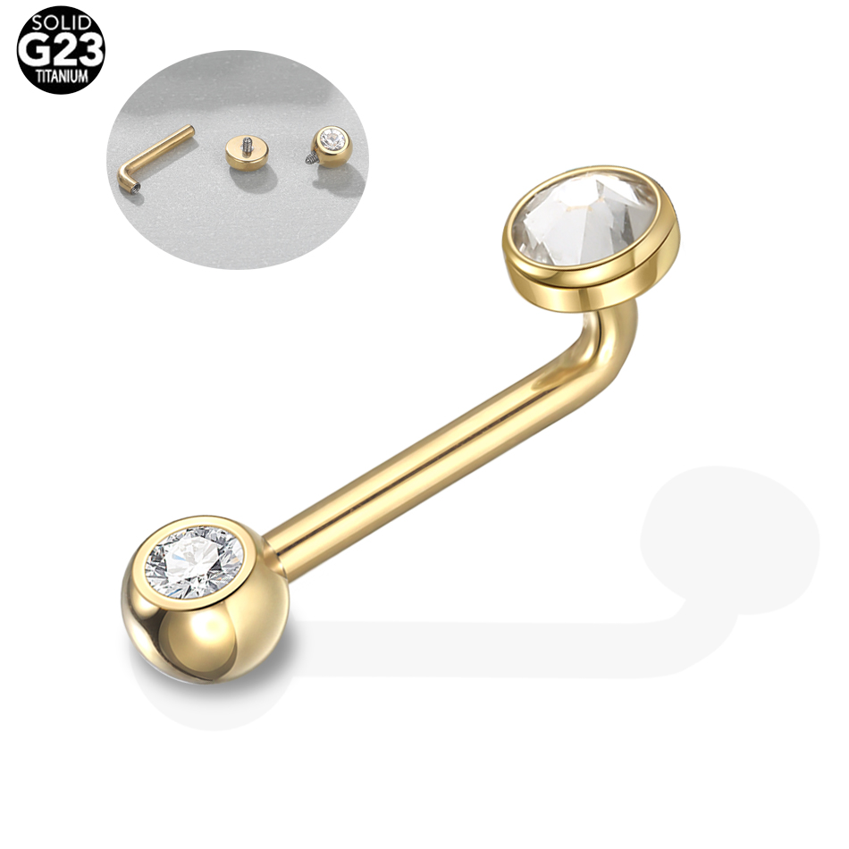 1PC G23 Titanium Christina Ver – Christina Jewelry & Watches Marguerite Ørestik Forgyldt Sølv recenzja i cena
