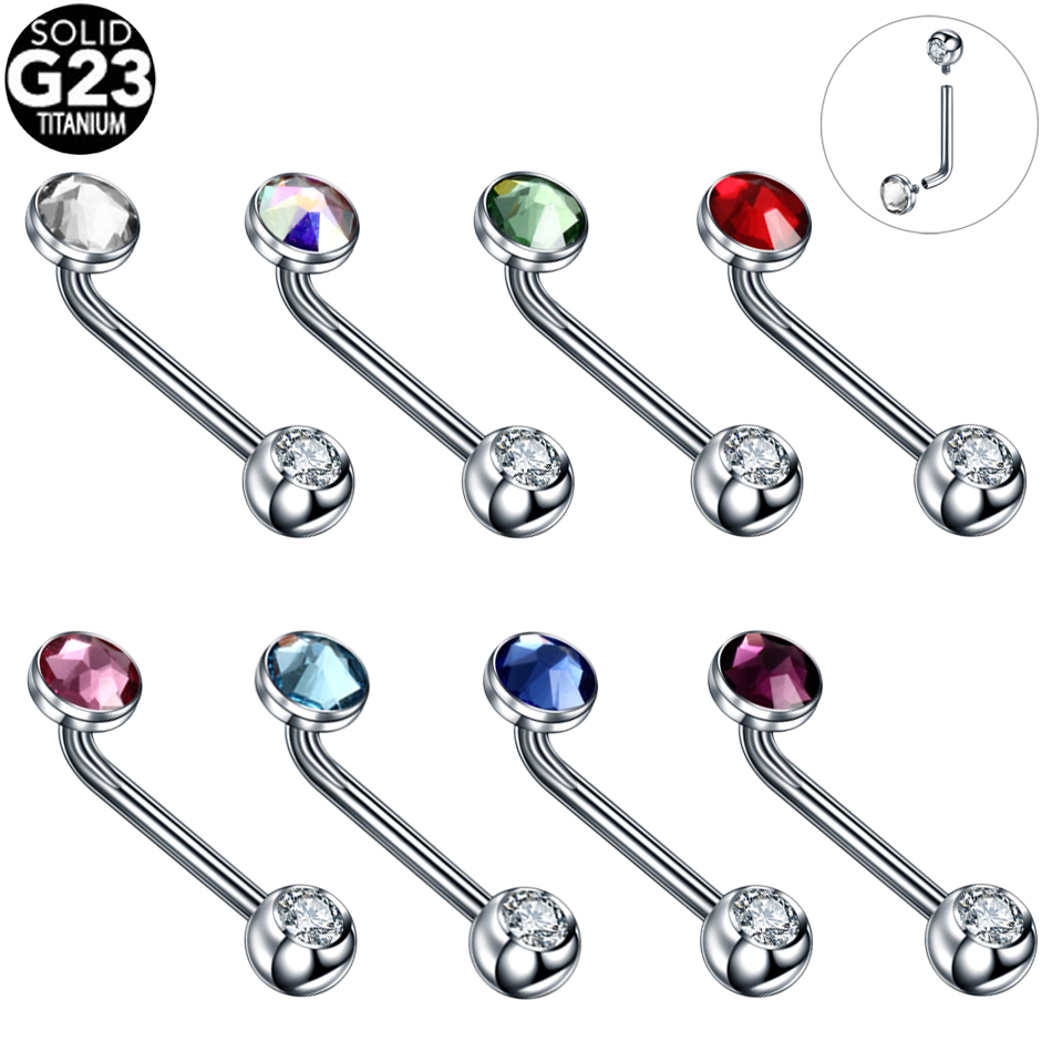 1PC G23 Titanium Crystal Chris – Christina Jewelry & Watches Marguerite Ørestik Forgyldt Sølv recenzja i cena