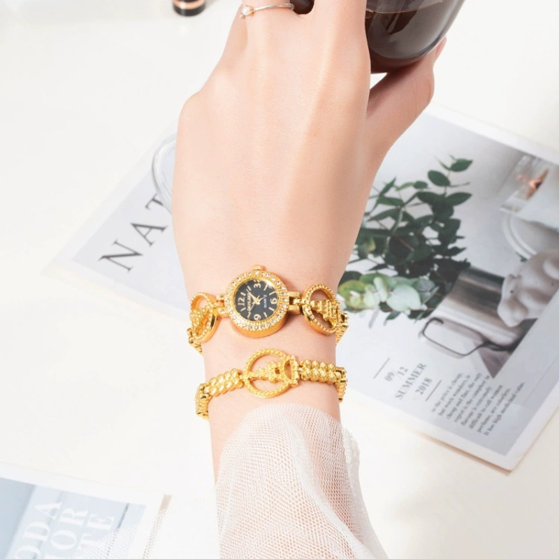 2 szt. Luksusowe zegarki brans – Jewelry Diamond Watches recenzja i cena