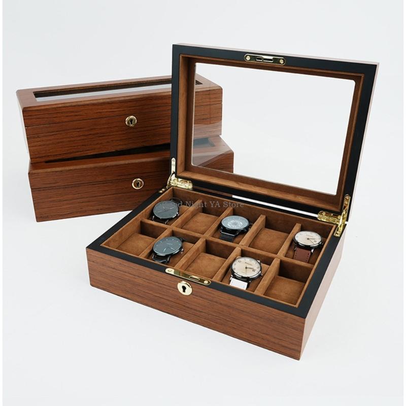 Stylowe drewniane pudełko do p – Jewelry Box That Holds Watches recenzja i cena