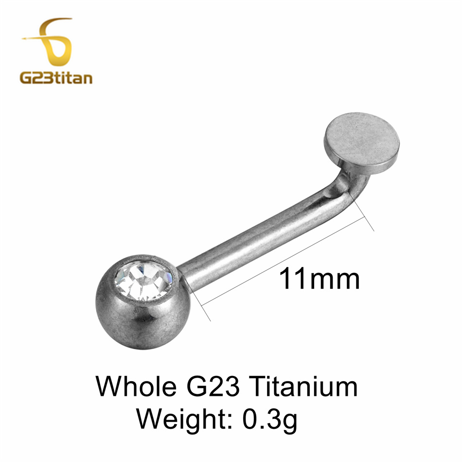 1PC tytanowy piercing pochwy C – Christina Jewelry & Watches Marguerite Ørestik Forgyldt Sølv recenzja i cena