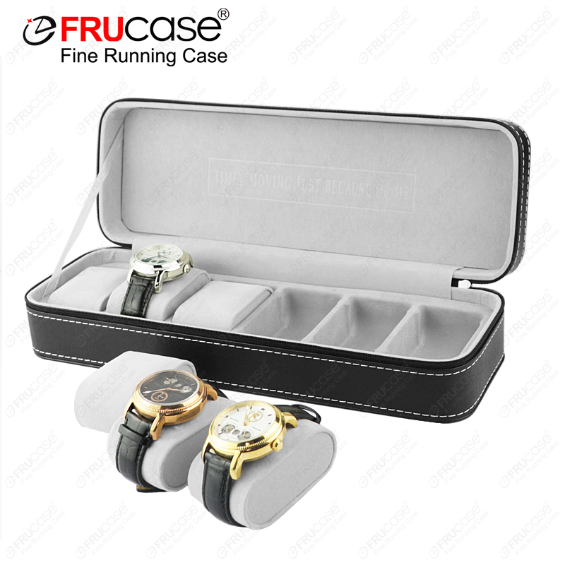 FRUCASE czarny zegarek Box 6/1 – Best Jewelry Watches recenzja i cena
