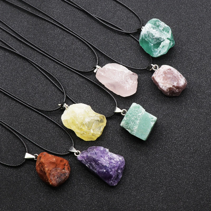 Naturalne ametysty naszyjnik k – Crystal Choker Necklace recenzja i cena