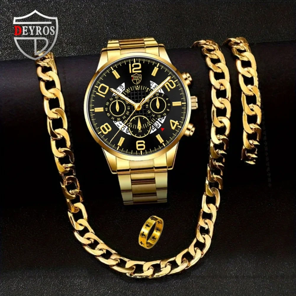 4 sztuk/zestaw męski zegarek n – Best Jewelry Watches recenzja i cena