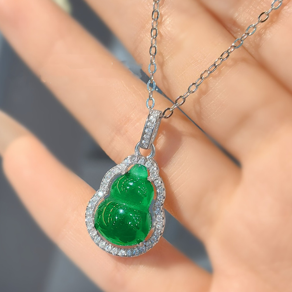 Naturalny zielony agat szmarag – Crystal Choker Necklace recenzja i cena